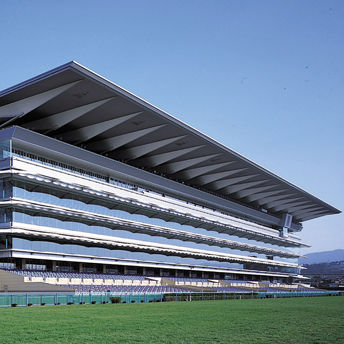Membrana architettonica in tessuto - FGT-800(KOKURA RACECOURSE) - Chukoh Chemical Industries,Ltd. - in fluoropolimero / PTFE / in tessuto di vetro rivestito PTFE
