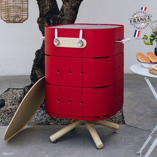 Barbecue a gas - LULU - ALUVY - professionale / da appoggio / da terra