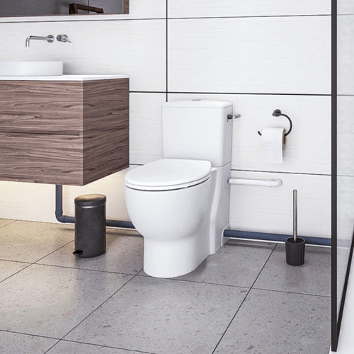 WC da appoggio - Saniflush - SFA Group - in ceramica / per uso residenziale / contract