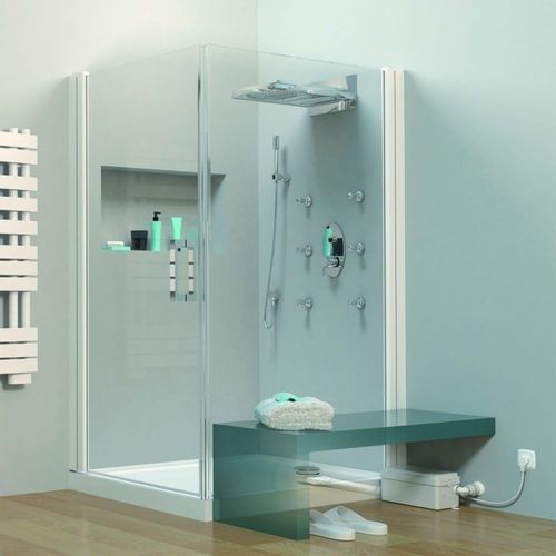Pompa ad acqua - Sanidouche Flat - SFA Group - per acqua sanitaria / con motore elettrico / in polipropilene