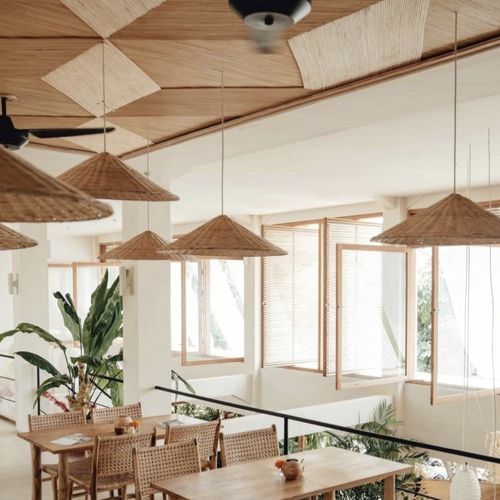Lampada a sospensione - WEST PALM BEACH - My Bali Living - in rattan / classica / con cavo