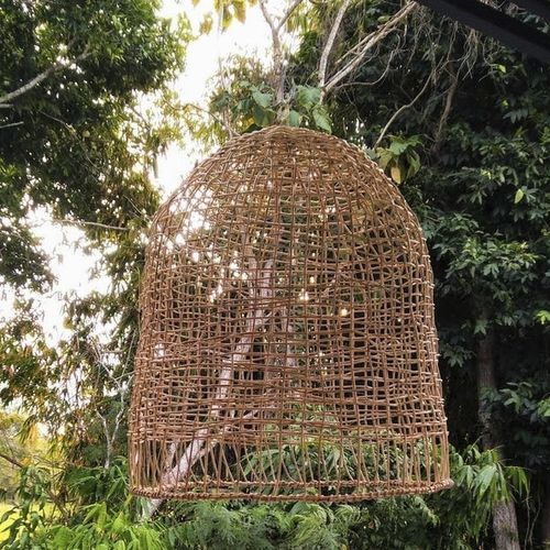 Lampada a sospensione - WILSHIRE BLVD - My Bali Living - in tessuto / in bambù / in rattan