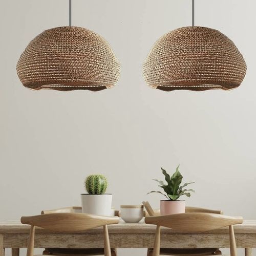 Lampada a sospensione - LIGHT AMBER - My Bali Living - in tessuto / in bambù / in rattan