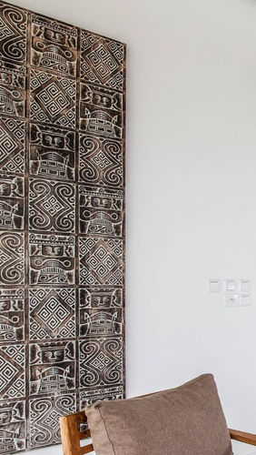 Pannello per stanza da bagno - MOROCCAN - My Bali Living - per muro / in legno / in teak