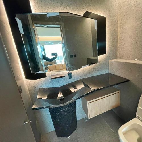 Piano lavabo in fibra di carbonio - STANDALONE - ALVARAE Design Studio
