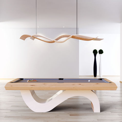 Tavolo da biliardo design originale - Picas - cirillobiliardi snc - per uso residenziale / contract / in legno massiccio