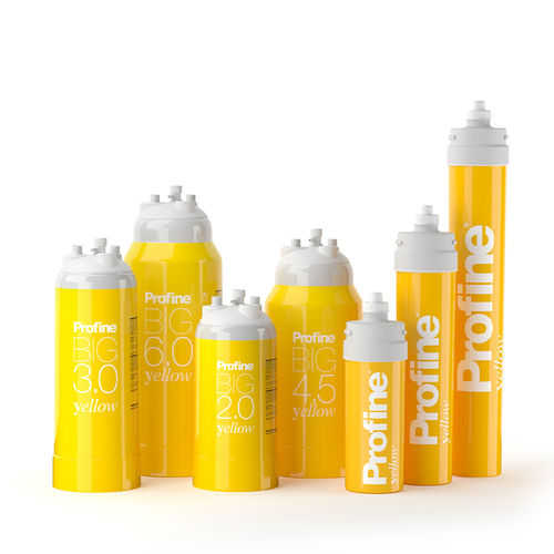 Filtro dell'acqua demineralizzante - Profine Yellow - Profine - sottolavello / industriale / in resina