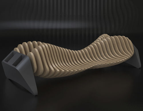 Panca design originale - Stivy - MyWoodream - in legno / in legno compensato / in betulla