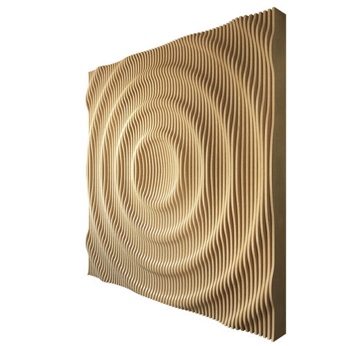 Pannello decorativo in legno compensato - Cercle - MyWoodream - da parete / 3D / a rilievo