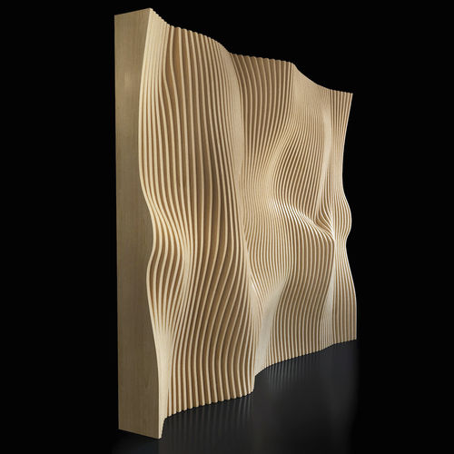 Pannello decorativo in legno compensato - Lettre - MyWoodream - da parete / 3D / a rilievo