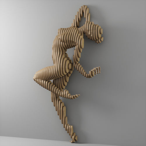 Scultura in betulla - Anna - MyWoodream - in compensato / contract / arte figurativa