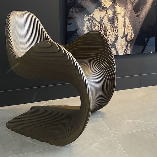 Sedia contemporanea - Aria - MyWoodream - da interno / in legno / con supporto in legno