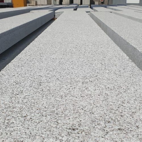 Lastra in pietra in granito - BLANCO ALBA - Eurobandas S.A. - per pavimento / per interni / per facciate