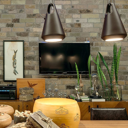 Piastrella in pietra naturale - VULCANO BASALT MUSHROOM  - BRAZILIAN STONES - in basalto / liscia / da interno