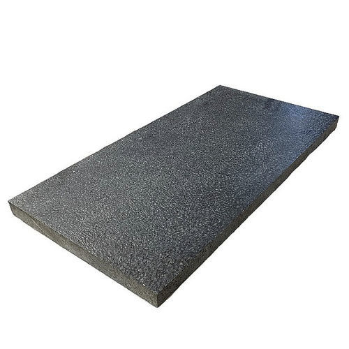 Lastricato in granito - ABSOLUTE GRANITE  - BRAZILIAN STONES - da esterno / spazzolato / nero