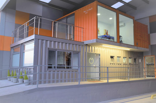 Costruzione di container residenziale - BULLBOX - per alloggi collettivi / modulare