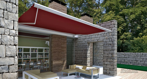 Copertura per pergola con protezione solare - COFRE 136 - Motorline Professional - in tessuto / contract