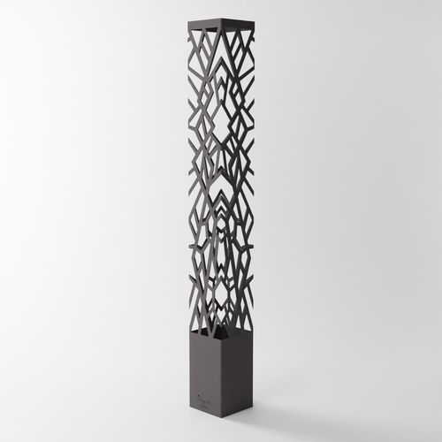 Lampada da terra - GRANDE COLONNE - Seetech Lighting - in acciaio inossidabile / contemporanea / con cavo