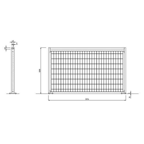 Parapetto in acciaio - BRIDGE - Emmegi spa - tubolare / modulare