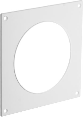 Griglia di ventilazione in plastica - FLANGE FI 100 - airRoxy Sp. z o.o. - rettangolare / per esterni / professionale