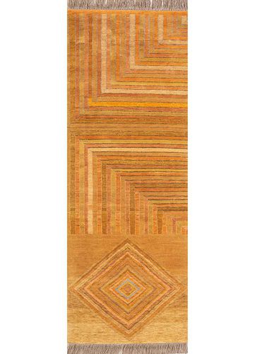 Tappeto contemporaneo - GHAR KI DEEWAR - Jaipur Rugs - geometrico / in lana / in seta