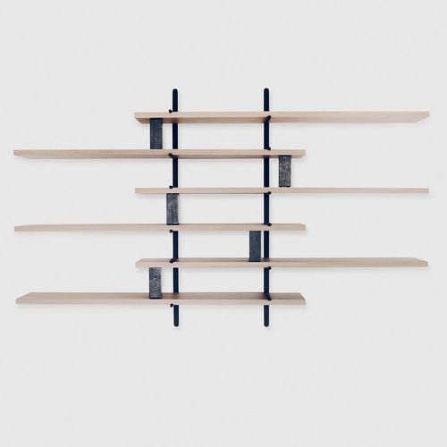 Mensola - Ladder Street - MAN OF PARTS - contemporaneo / in rovere / in metallo