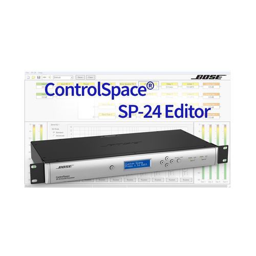 Software di progettazione - SP-24 EDITOR - Bose Professional