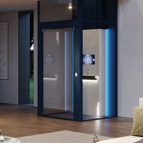 Ascensore elettrico - CODE - NOVA Elevators - ad uso residenziale / panoramico / senza locale macchine