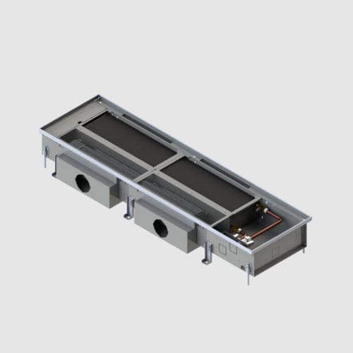 Termoconvettore ad acqua calda - LINE FAN CLIMA - Heatmann - 751 w...1000 w / 2501 w...3000 w / 1001 w...1500 w