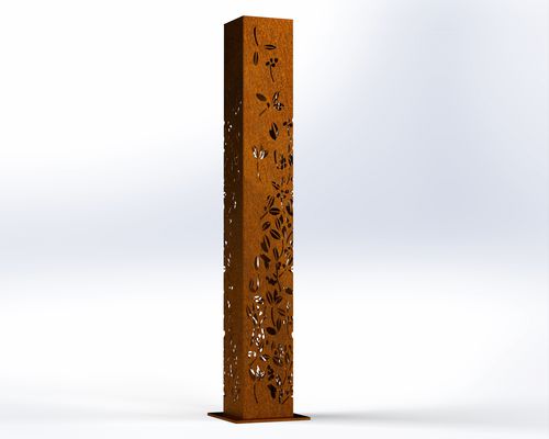 Colonna luminosa contemporanea - Printemps - URBAN TENDANCES - in acciaio inossidabile / in acciaio galvanizzato / in acciaio COR-TEN®