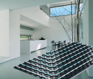 Riscaldamento a pavimento ad acqua calda - TECTO  - Uponor - residenziale / commerciale / con isolante acustico