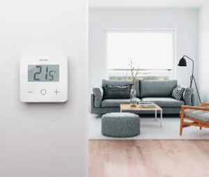 Termostato elettronico - T-27 - Uponor - intelligente / d'ambiente / bianco