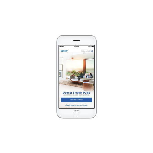Applicazione mobile di calcolo termico - SMATRIX PULSE  - Uponor - per impianti di riscaldamento / per smartphone