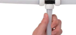 Raccordo per isolamento di tubi - Q&E WITH PE-XA - Uponor - in plastica / a T