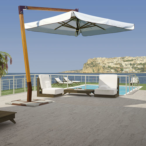 Ombrellone quadrato - ATENE - Giardini Veneti Srl - rettangolare / ottagonale / laterale