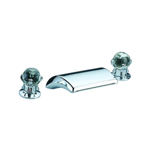Miscelatore da vasca - MILLO WIDE - FontanaShowers - da appoggio / in ottone / da bagno