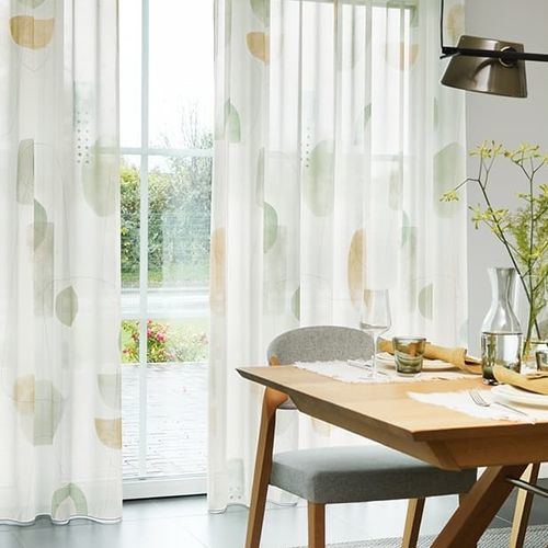 Tendina voile a motivi - MID CENTURY - Gardisette - in poliestere / lavabile / trasparente