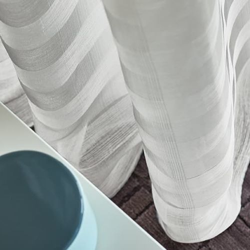 Tendina voile a righe - BLADE - Gardisette - in poliestere / lavabile / trasparente
