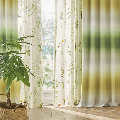 Tendina voile a fiori - JARDIN  - Gardisette - in poliestere / lavabile / tessitura