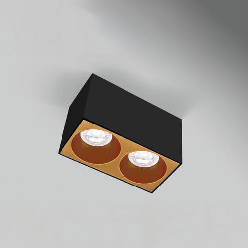 Faretto per soffitto - ESQNG160-2GU10 - CENTURY ITALIA - LED / rettangolare / IP20
