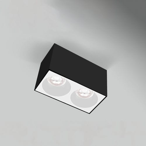Faretto per soffitto - ESQNB160-2GU10 - CENTURY ITALIA - LED / rettangolare / IP20