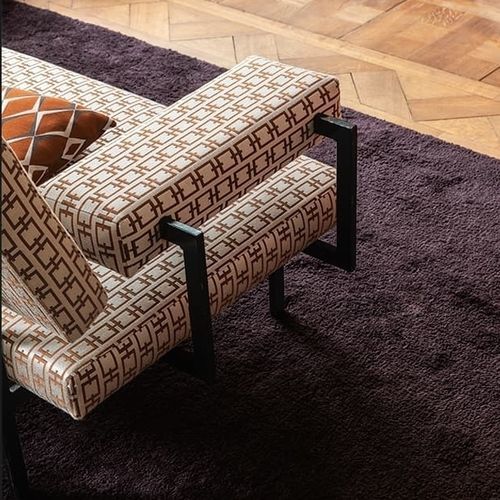 Moquette tufted - THE ONLY ONE - CARLUCCI - in lana / a tinta unita / marrone