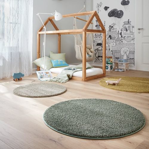 Tappeto contemporaneo - MOTO TWIST - JAB ANSTOETZ FLOORING - a tinta unita / in poliammide / rotondo