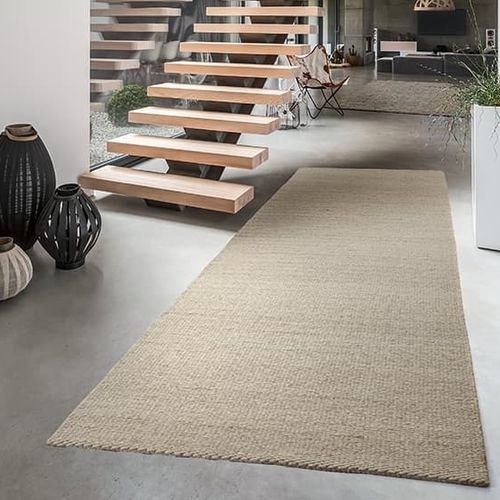 Tappeto contemporaneo - CALMA - JAB ANSTOETZ FLOORING - a tinta unita / in lana / rettangolare