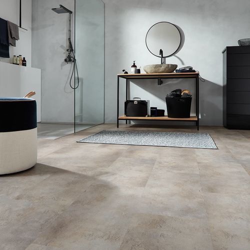Pavimento in vinile - ROUGH SANDSTONE - JAB ANSTOETZ FLOORING - da interno / per gradini / per ufficio