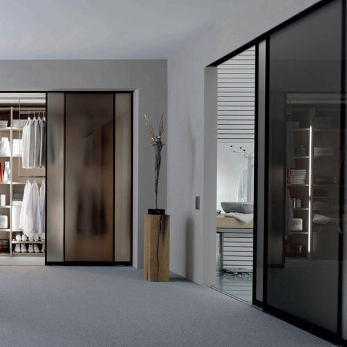 Sistema scorrevole in alluminio - PUR Classic - AN Collection GmbH - per porta / per mobile / verticale