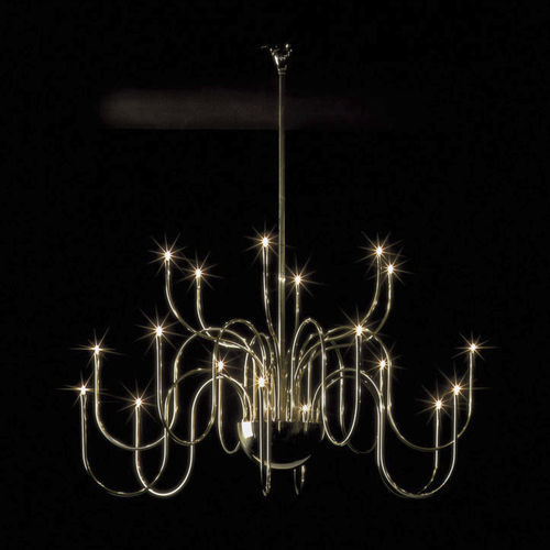 Lampadario contemporaneo - MESA 18 - VS Manufaktur e.K. - in ottone / contract / a candelabro