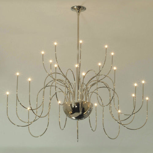Lampadario contemporaneo - MESA 24 - VS Manufaktur e.K. - in ottone / contract / a candelabro