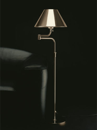 Lampada da terra - LESAN M - VS Manufaktur e.K. - in ottone / contemporanea / con cavo