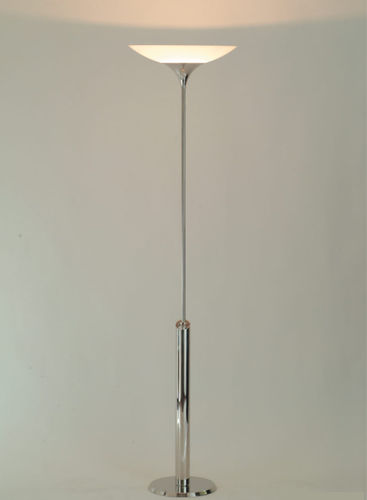 Lampada da terra - TAOS SD - VS Manufaktur e.K. - in ottone / in vetro / in opalina